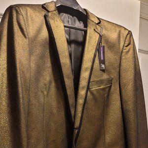 Glitter Gold Suit Jacket